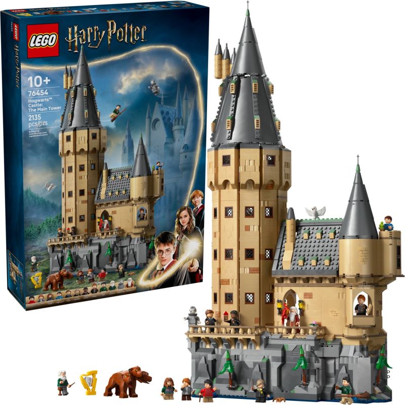LEGO 76454 HARRY POTTER CASTELLO DI HOGWARTS : TORRE DELLA GRANDE SCALINATA PRINCIPALE GIUGNO 2025