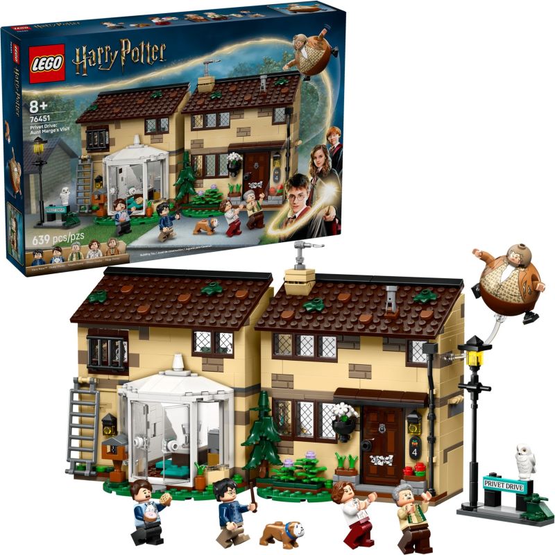 LEGO 76451 HARRY POTTER PRIVET DRIVE: LA VISITA DI ZIA MARGE GIUGNO 2025