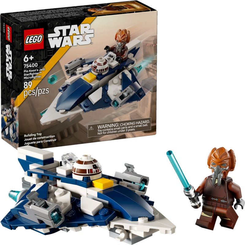 LEGO 75400 STAR WARS   MICROFIGHTER JEDI STARFIGHTER DI PLO KOON GIUGNO 2025