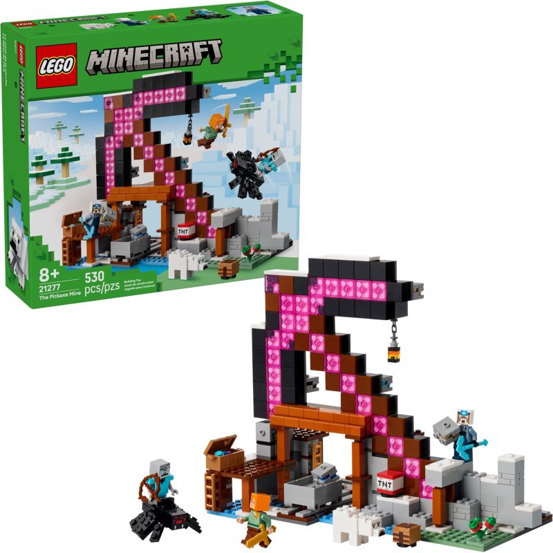 LEGO 21277 MINECRAFT LA MINIERA DELLE PICCOZZE GIUGNO 2025