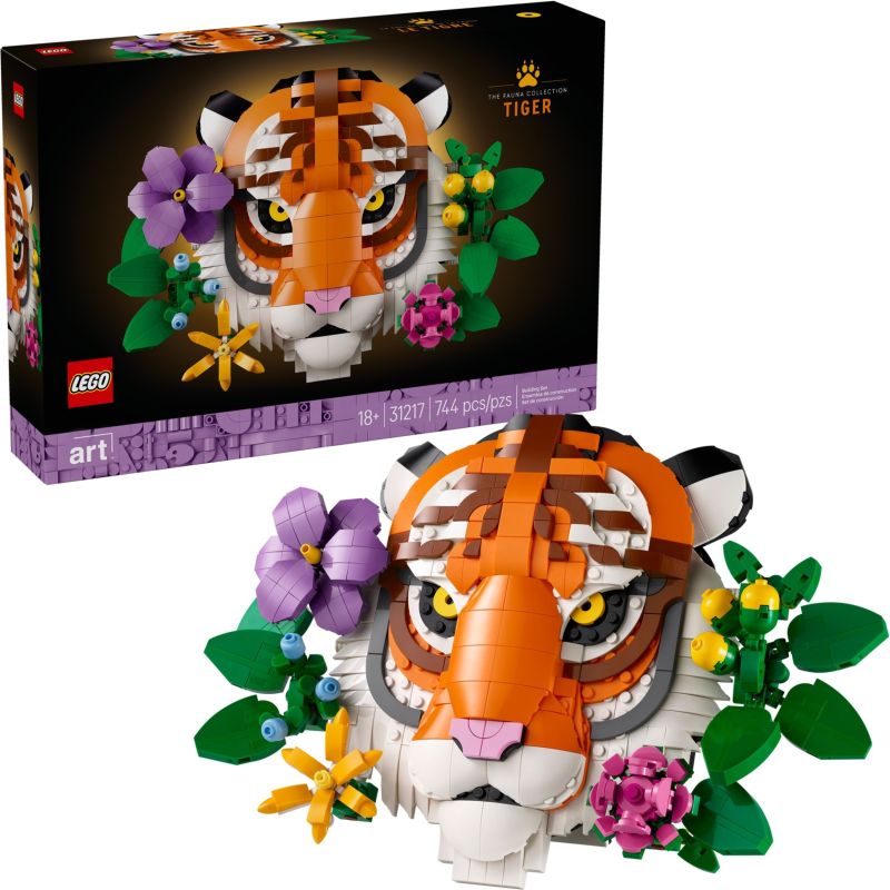 LEGO 31217 ART COLLEZIONE ANIMALI – TIGRE GIUGNO 2025