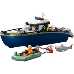 LEGO 60456 CITY INSEGUIMENTO DEL MOTOSCAFO DELLA POLIZIA GIUGNO 2025