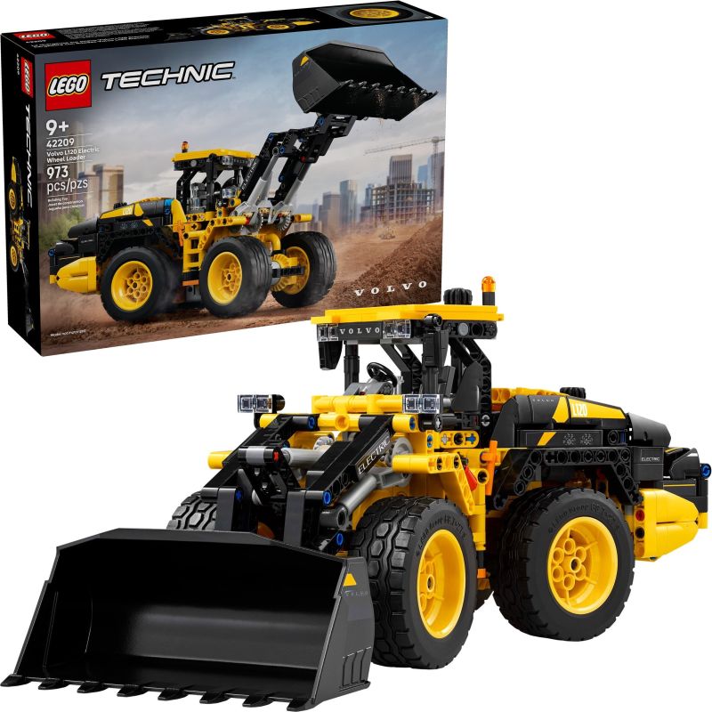 LEGO 42209 TECHNIC PALA GOMMATA VOLVO L120 ELECTRIC GIUGNO 2025
