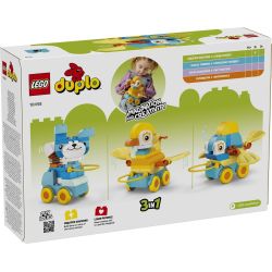 LEGO 10448 DUPLO ANIMALI SU RUOTE 3 IN 1 GIUGNO 2025
