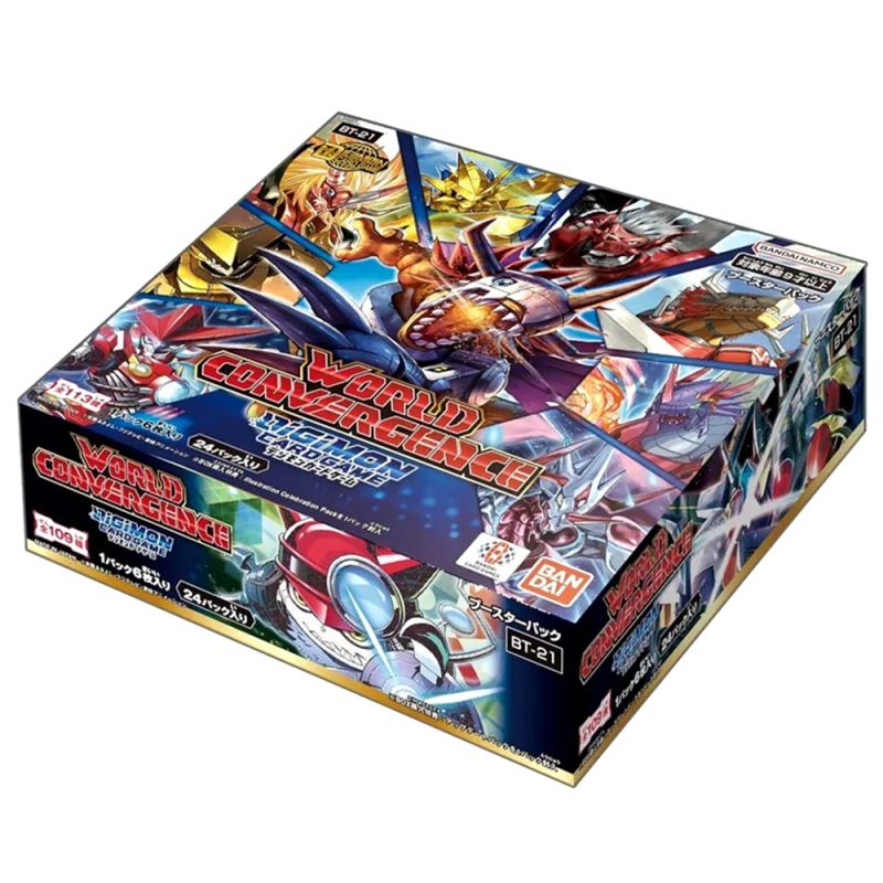 DIGIMON CARD GAME WOLRD CONVERGENCE BOOSTER BT-21