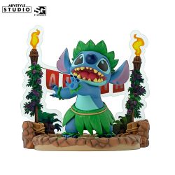 DISNEY: LILO & STITCH SUPER FIGURE COLLECTION STITCH HULA DANCE STATUA 10CM ABYSTYLE