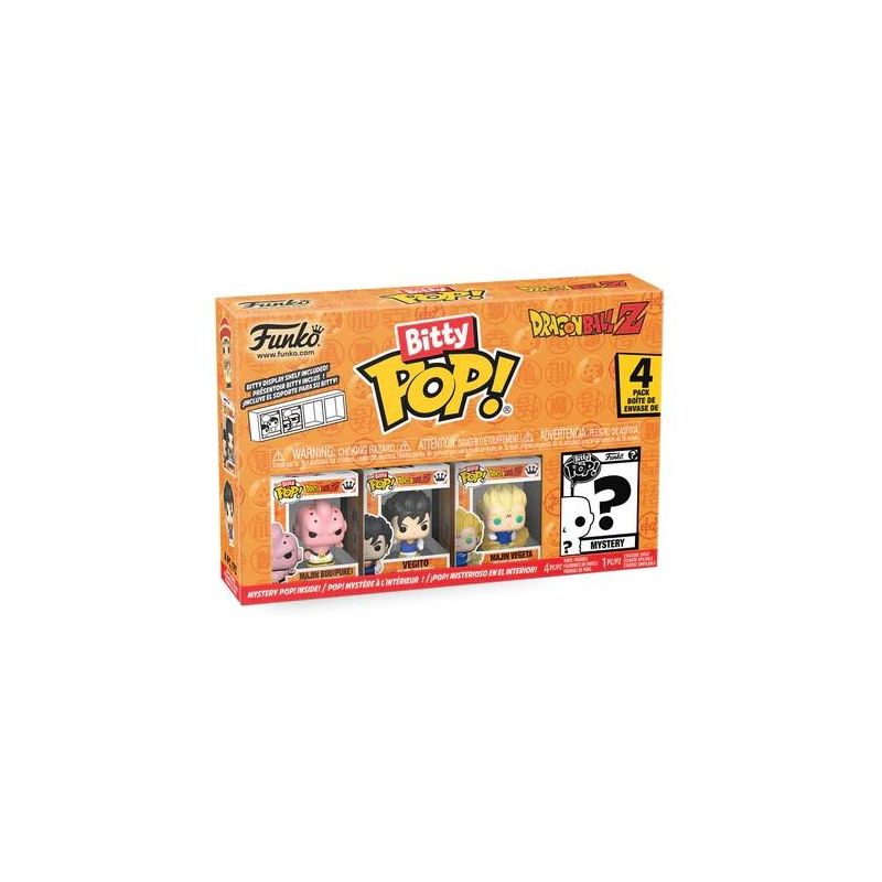 FUNKO BITTY KID BUU 4 PERSONAGGI DRAGON BALL Z VINYL FIGURE - 2,5 CM 73025