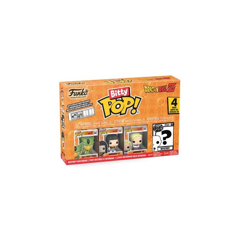 FUNKO BITTY POP CELL FIRST FORM 4 PERSONAGGI DRAGON BALL Z VINYL FIGURE - 2,5 CM 73024