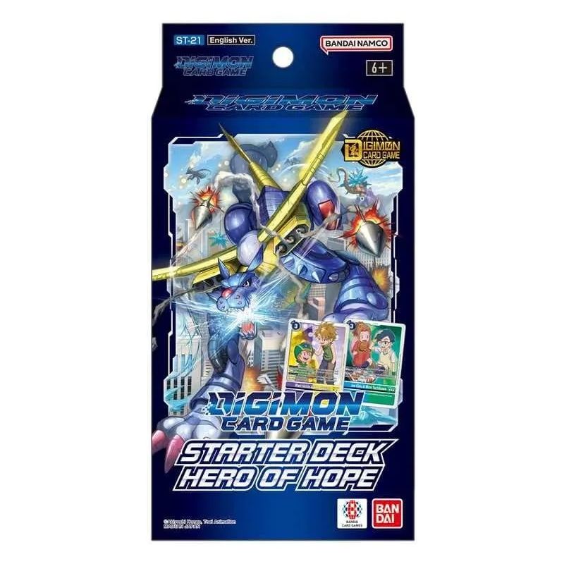 DIGIMON CARD GAME ST-21 STARTER DECK HERO OF HOPE