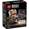 LEGO 40795 STAR WARS Luke Skywalker BRICKHEADZ (pilota ribelle) 2025