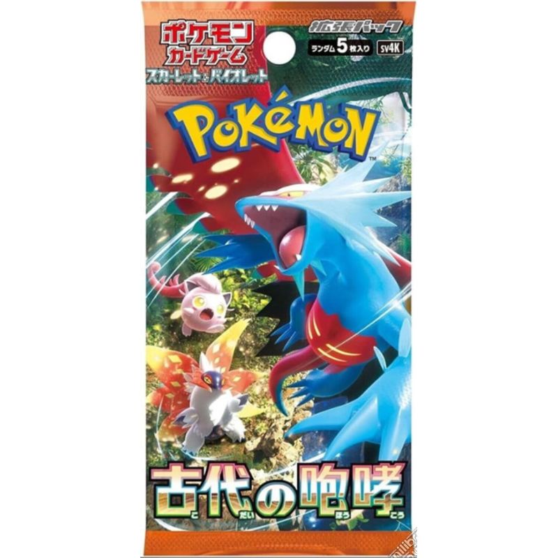 POKEMON sv4K Ruggito Antico SINGOLA BUSTINA JAPAN