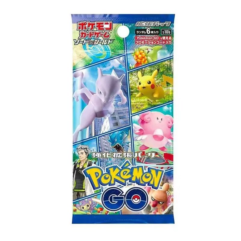 POKEMON GO S10B JAPANESE BUSTINA GIAPPONESE CON 6 CARTE A BUSTINA