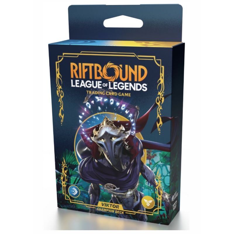 LEAGUE OF LEGENDS RIFTBOUND CHAMPION DECK VIKTOR ENG