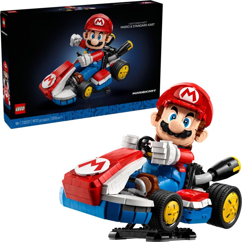 LEGO 72037 SUPER MARIO KART - MARIO & STANDARD KART LUGLIO 2025