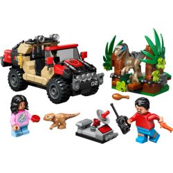 LEGO 76972 JURASSIC WORLD FUGA DAL RAPTOR SUL FUORISTRADA LUGLIO 2025