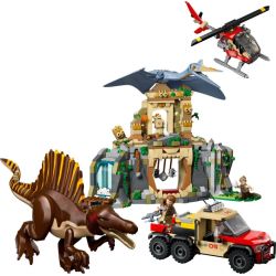 LEGO 76976 JURASSIC WORLD MISSIONE AEREA CON SPINOSAURO E QUETZALCOATLUS LUGLIO 2025