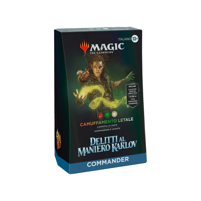 MAGIC DELITTI AL MANIERO KARLOV COMMANDER DECK CAMUFFAMENTO LETALE ITA 5010996200297