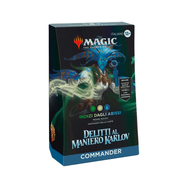 MAGIC DELITTI AL MANIERO KARLOV COMMANDER DECK INDIZZI DAGLI ABISSI ITA 5010996200297