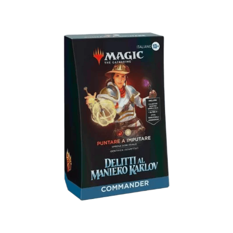 MAGIC DELITTI AL MANIERO KARLOV COMMANDER DECK PUNTARE A IMPUNTARE ITA 5010996200297