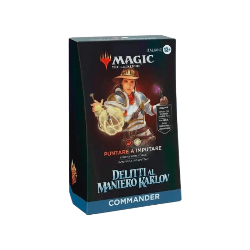 MAGIC DELITTI AL MANIERO KARLOV COMMANDER DECK PUNTARE A IMPUNTARE ITA 5010996200297