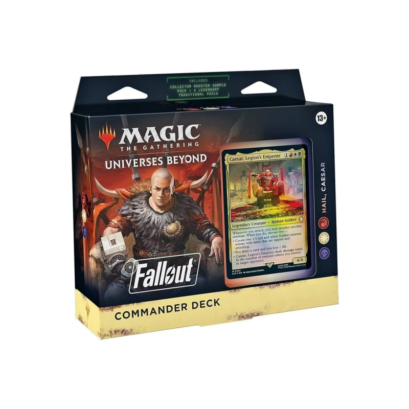 MAGIC UNIVERSES BEYOND FALLOUT COMMANDER DECK HAIL CAESAR ENG 195166228532