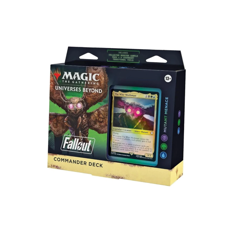 MAGIC UNIVERSES BEYOND FALLOUT COMMANDER DECK MUTANT MENACE ENG 195166228532