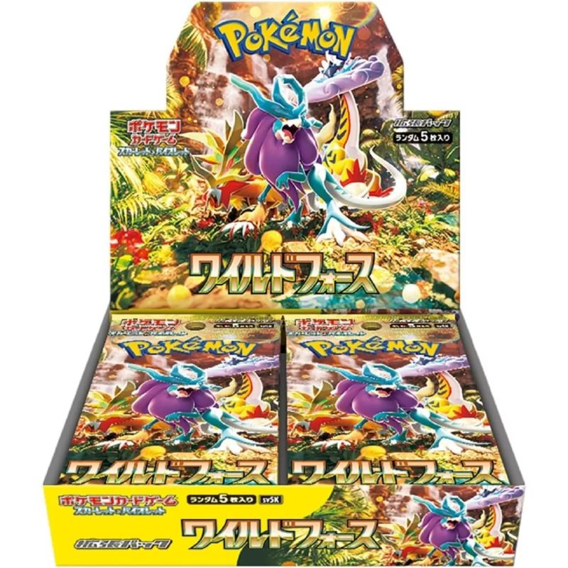 POKEMON Wild Force sv5K SINGOLA BOX JAPAN CHIUSO SIGILLATO
