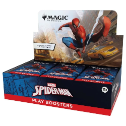 MAGIC SPIDERMAN MARVEL PLAY BOOSTER  30 BUSTE ENG