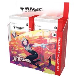 MAGIC SPIDERMAN MARVEL COLLECTOR BOOSTER DISPLAY 12 BUSTE ENG