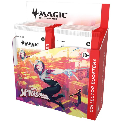 MAGIC SPIDERMAN MARVEL COLLECTOR BOOSTER DISPLAY 12 BUSTE ENG