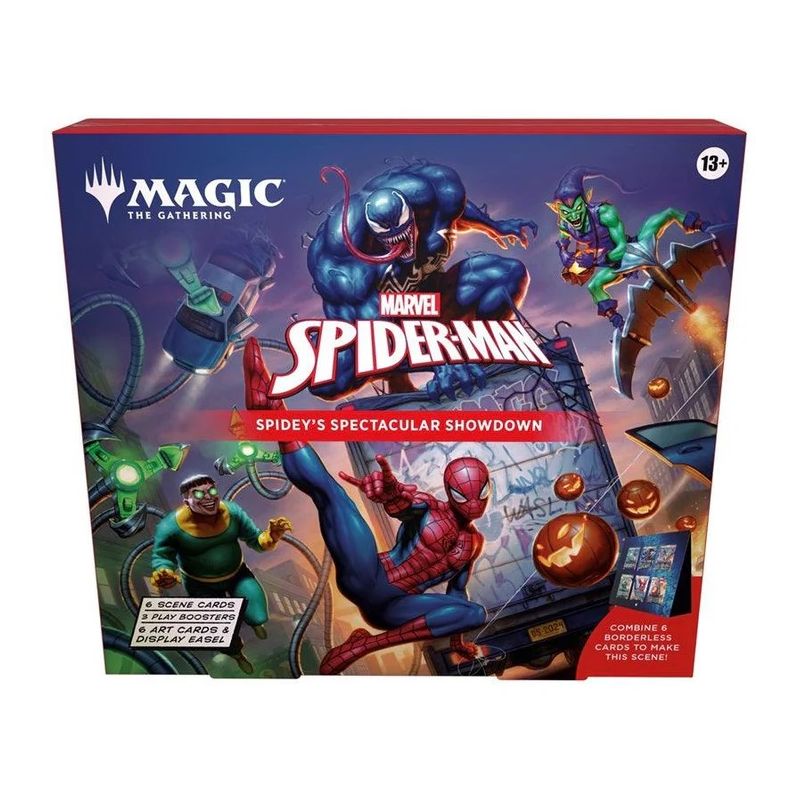 MAGIC SPIDERMAN MARVEL SCENE BOX  Spidey's Spectacular Showdown ENG