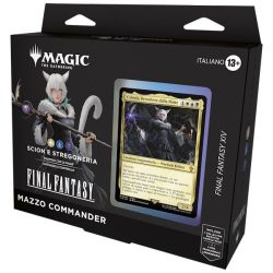 MAGIC FINAL FANTASY SCION E STREGONERIA MAZZO COMMANDER ITA 5010996267962