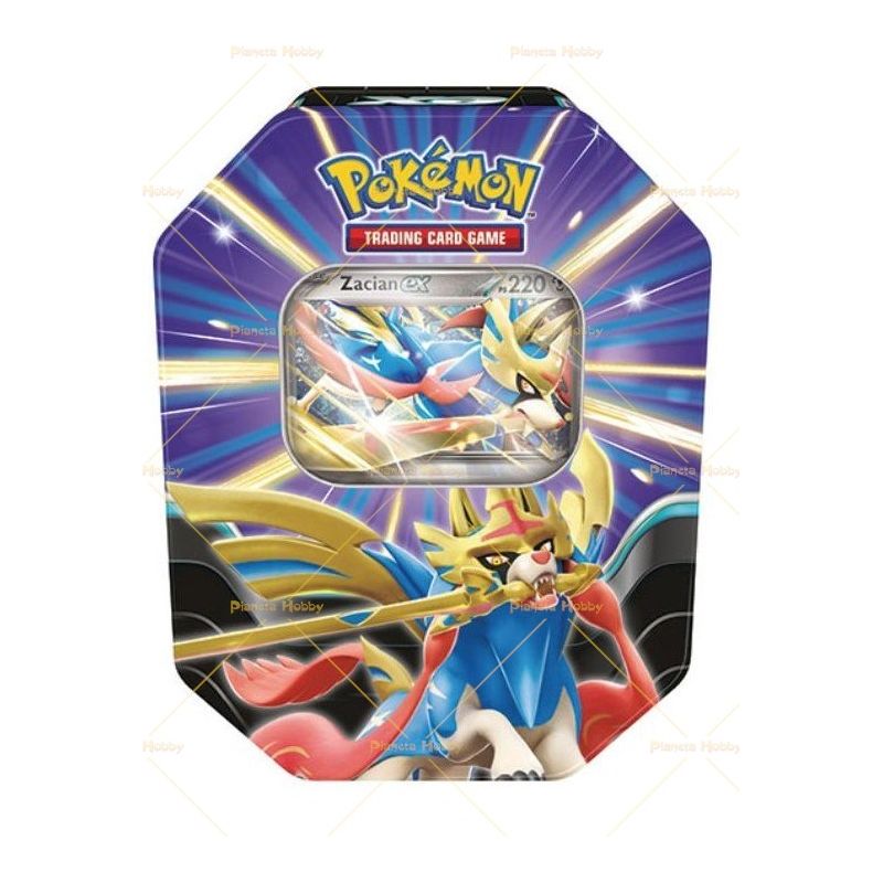 POKEMON TIN DA COLLEZIONE LEGENDE SOVRANE ZACIAN EX ITA 196214108837