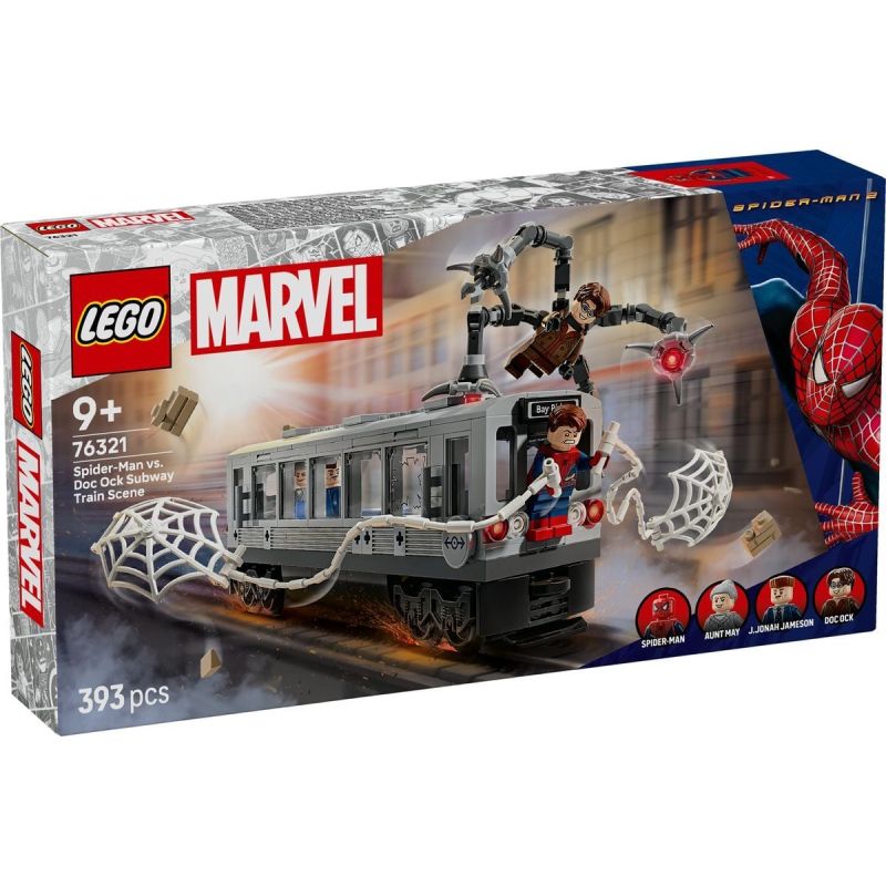 LEGO 76321 MARVEL SUPER HEROES SPIDER-MAN CONTRO DOC OCK: DUELLO SUL TRENO AGOSTO 2025 2026