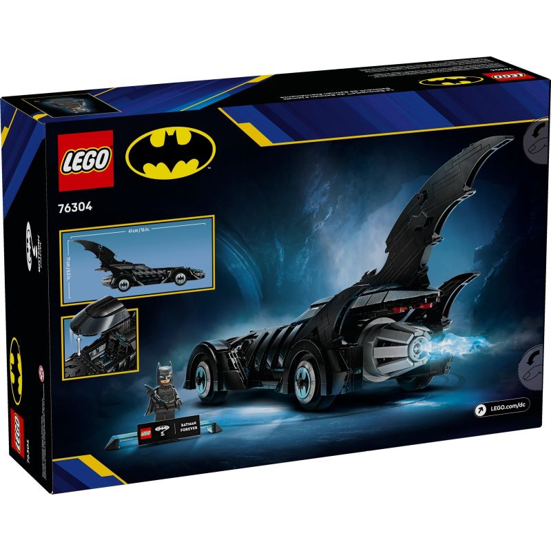 LEGO 76304 DC SUPER HEROES BATMOBILE BATMAN FOREVER AGOSTO 2025 2026
