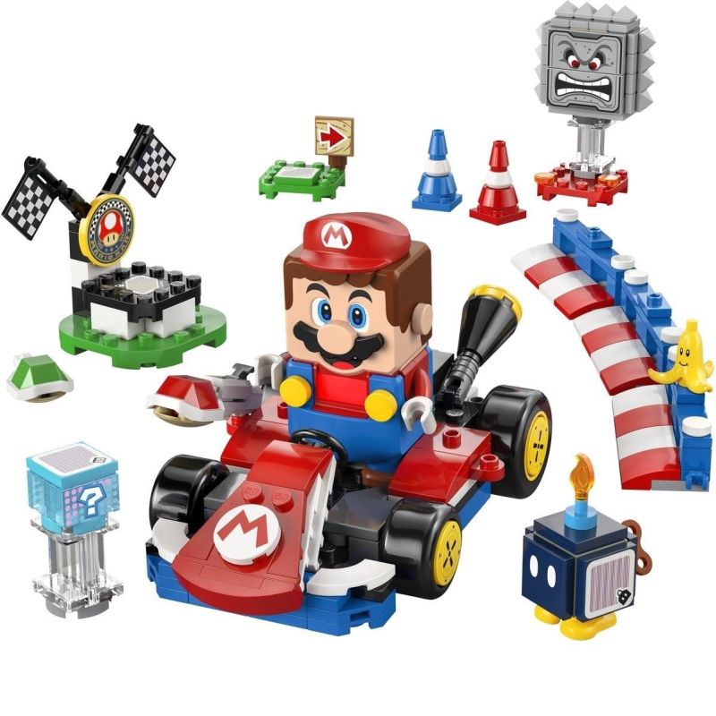 LEGO 72043 SUPER MARIO KART – MARIO INTERATTIVO E KART STANDARD