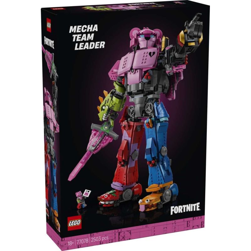 LEGO 77078 FORTNITE LEADER SQUADRA MECHA AGOSTO 2025 2026