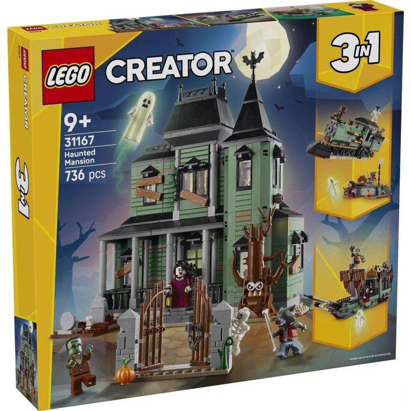 LEGO 31167 CREATOR  VILLA SPETTRALE AGOSTO 2025 2026 2027