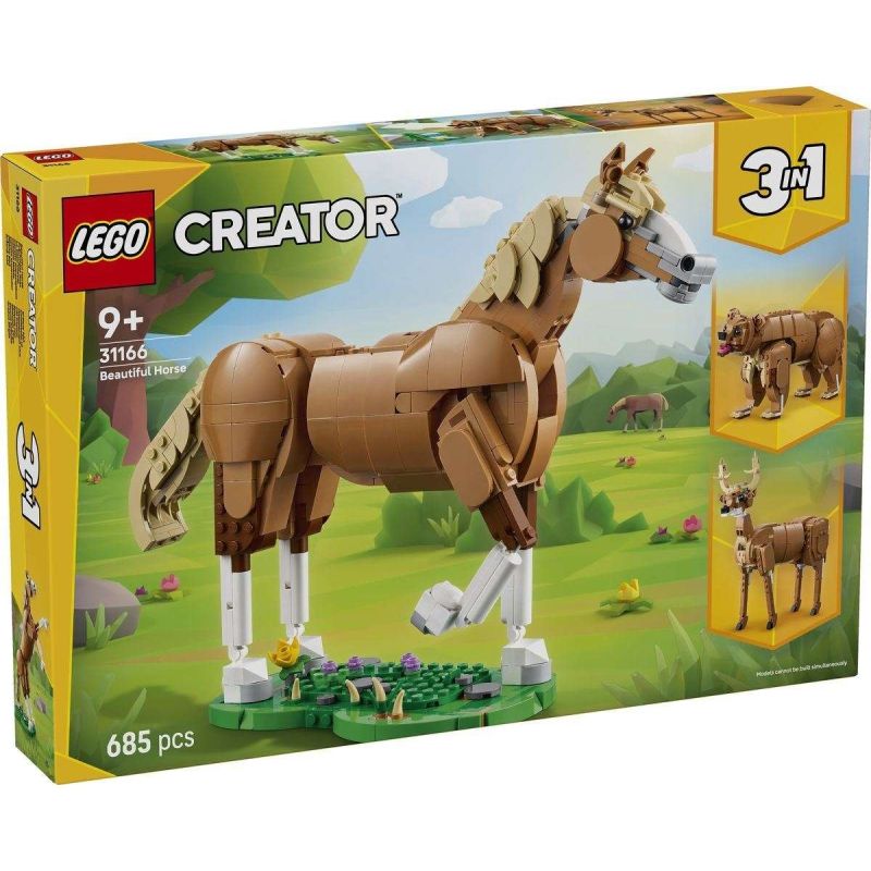 LEGO 31166 CREATOR  CAVALLO MERAVIGLIOSO AGOSTO 2025 2026 2027