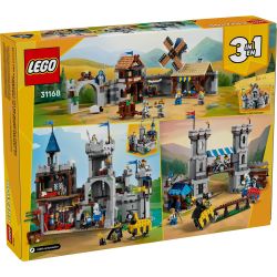 LEGO 31168 CREATOR  CASTELLO DEL CAVALIERE MEDIEVALE AGOSTO 2025 2026 2027 2028