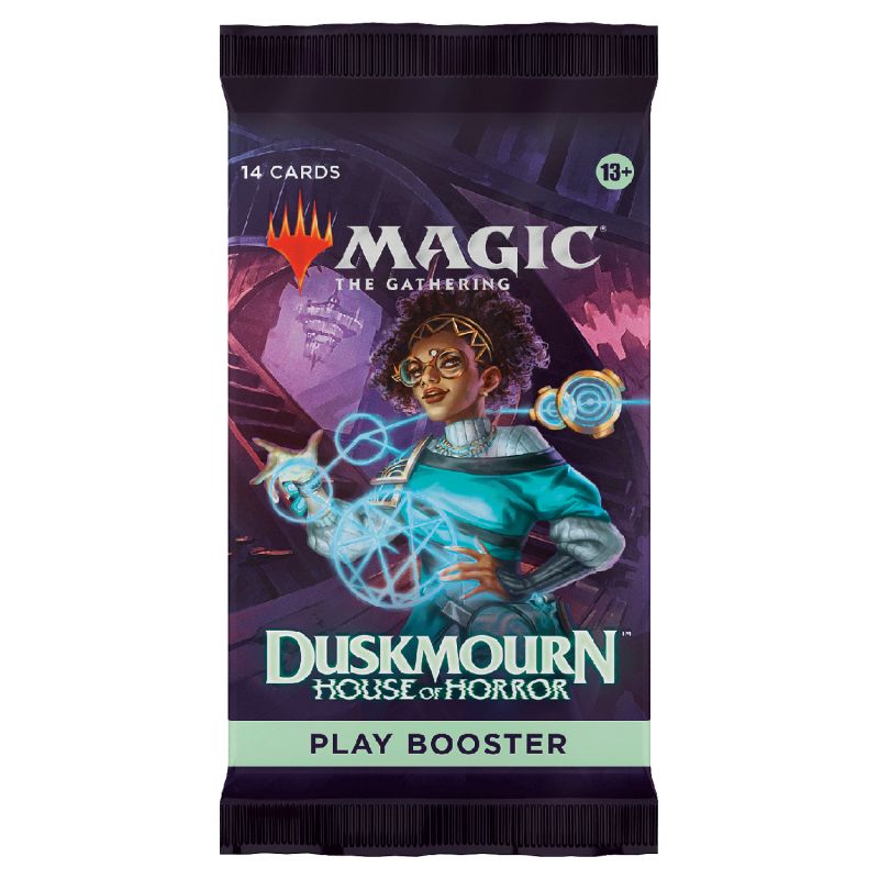 MAGIC DUSKMOURN HOUSE OF HORRORS BUSTINA SINGOLA CON 14 CARTE - INGLESE