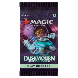 MAGIC DUSKMOURN HOUSE OF HORRORS BUSTINA SINGOLA CON 14 CARTE - INGLESE