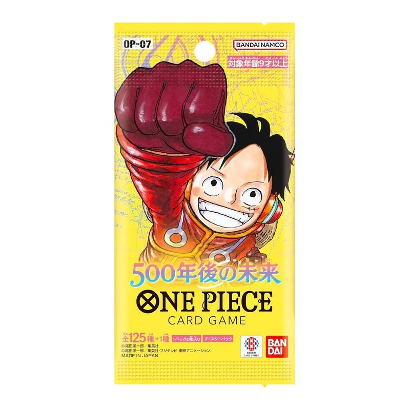 BANDAI ONE PIECE CARD GAME 500 YEARS IN THE FUTURE OP-07 SINGOLA BUSTINA - JAPAN