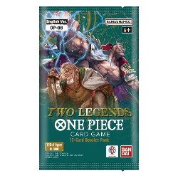 BANDAI ONE PIECE CARD OP-08 TWO LEGENDS SINGOLA BUSTINA - JAPAN