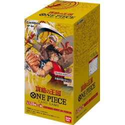 BANDAI ONE PIECE CARD GAME KINGDOMS OF INTRIGUE OP-04 BOOSTER BOX JAPAN