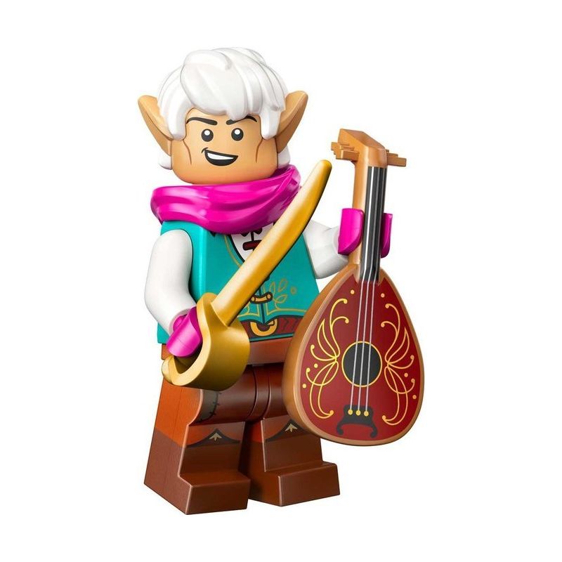 LEGO 71047 - 9 BARDO ELFO ELF BARD MINIFIGURE DUNGEONS & DRAGONS