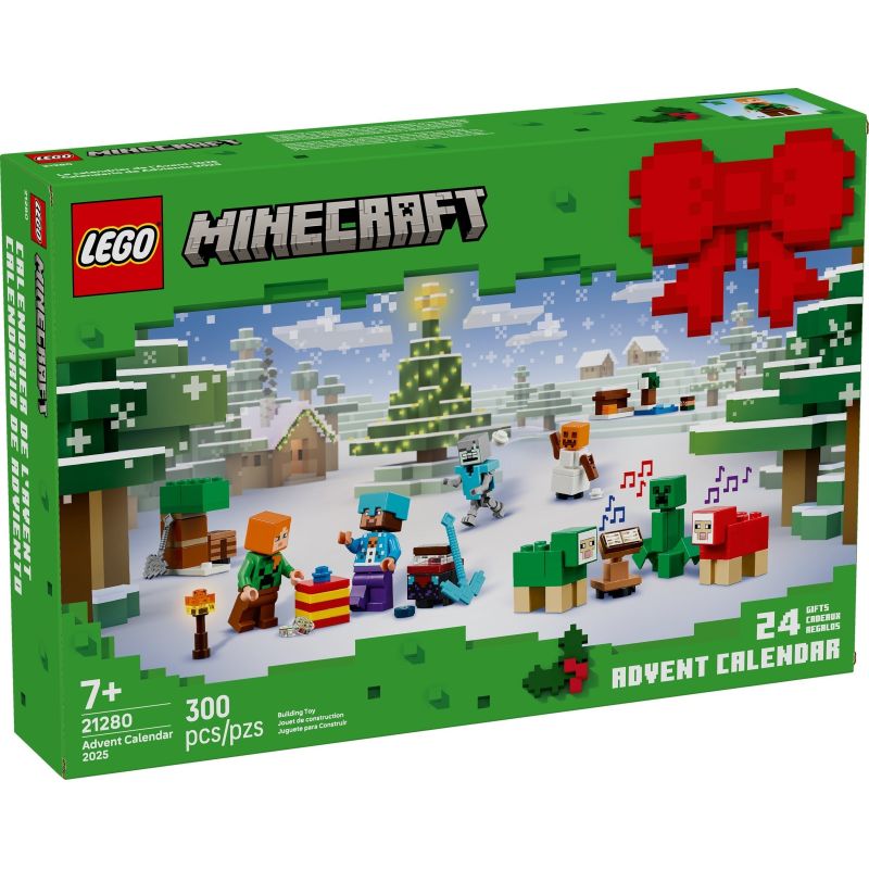 LEGO 21280 MINECRAFT CALENDARIO DELL’AVVENTO 2025 SETTEMBRE 2025 2026