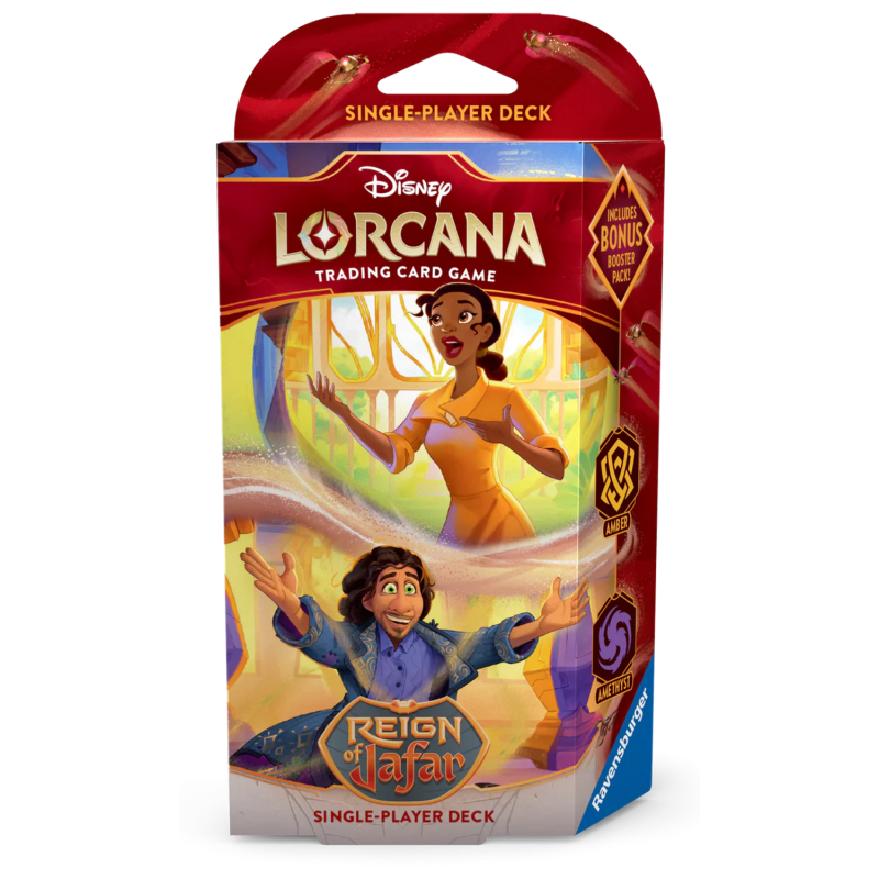LORCANA TIANA AND BRUNO STARTER DECK IL REGNO DI JAGAR ENG AMBER AMETHYST