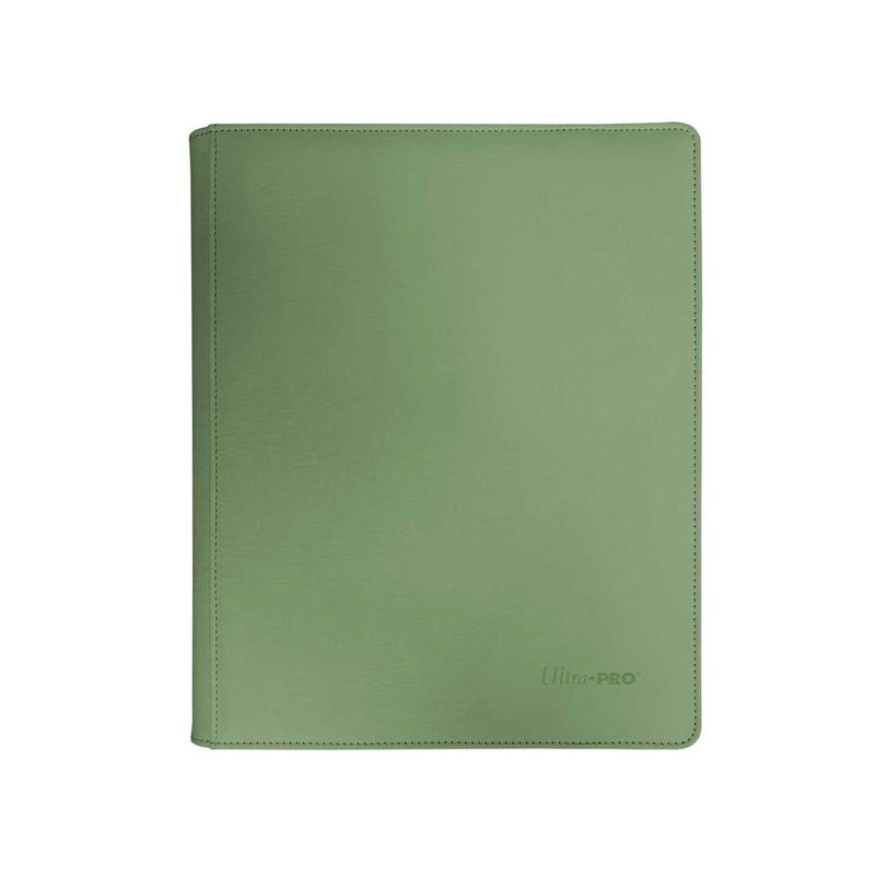 ALBMUM VIVID CON ZIP 12-POCKET 480 CARTE PRO-BINDER COOL MATCHA