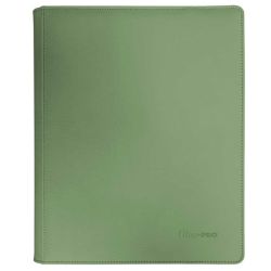 ALBMUM VIVID CON ZIP 12-POCKET 480 CARTE PRO-BINDER COOL MATCHA